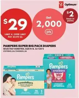 Real Canadian Superstore Pampers super big pack diapers offer