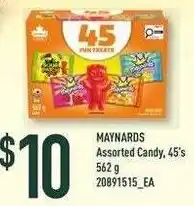 Loblaws Maynards assorted candy offer