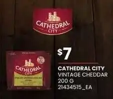 Loblaws Cathedral City vintage cheddar offer