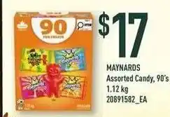 Loblaws Maynards assorted candy offer