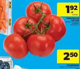 Real Canadian Superstore Tomatoes on the vine offer