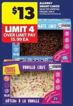 Real Canadian Superstore Allergy Smart Cakes offer