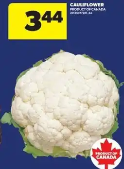 Real Canadian Superstore Cauliflower offer