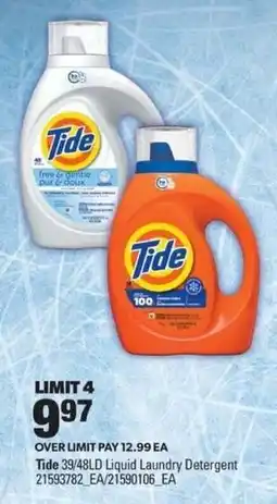 Real Canadian Superstore Tide Liquid Laundry Detergent offer