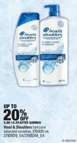 Real Canadian Superstore Head & Shoulders haircare offer
