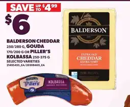 Loblaws Balderson cheddar offer