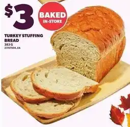Loblaws Turkey stuffing bread offer