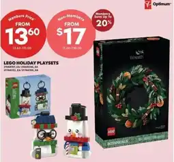 Real Canadian Superstore lego holiday playsets offer