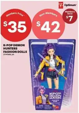 Real Canadian Superstore K-pop demon hunters fashion dolls offer