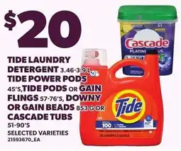 Loblaws Tide laundry detergent offer