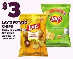 Loblaws Lay's potato chips selected varieties offer