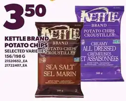 Loblaws Kettle brand potato chips offer