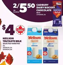 Loblaws Cadbury dairy biscoff chocolate offer