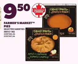 Loblaws Farmer's Market pies offer