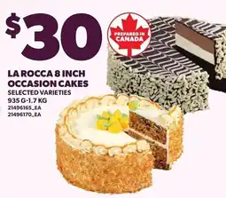 Loblaws La rocca 8 inch occasion cakes offer