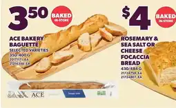 Loblaws Ace bakery baguette offer