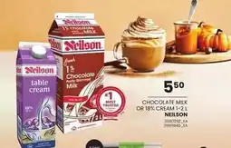 Loblaws Neilson chocolate milk offer