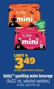 Real Canadian Superstore bubly sparkling water beverage offer