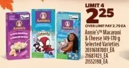 Real Canadian Superstore Annie's Macaroni & Cheese offer