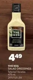 Real Canadian Superstore The Keg salad dressings offer