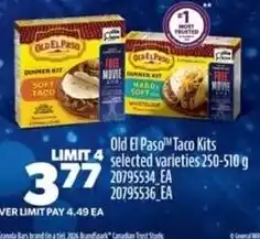 Real Canadian Superstore Old El Paso Taco Kits offer