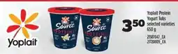 Real Canadian Superstore Yoplait Protein Yogurt Tubs offer