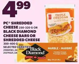 Loblaws PC shredded cheese offer