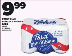 Loblaws Pabst blue ribbon beer offer