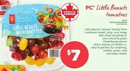 Loblaws PC little beauts tomatoes offer