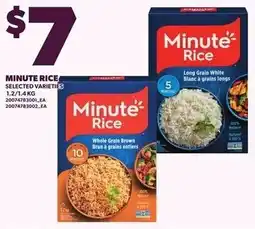 Loblaws Minute Rice Selected Varieties offer