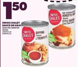 Loblaws Swiss chalet sauce or gravy offer