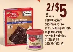 Loblaws Betty Crocker Super Moist cake mix offer