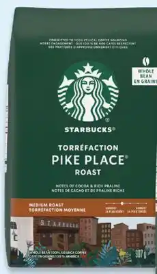 Walmart Starbucks Pike Place ground coffee offer
