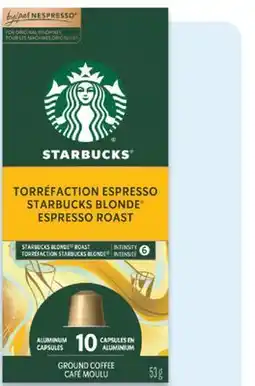 Walmart Starbucks by Nespresso blonde espresso roast offer