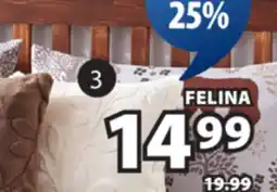 JYSK FELINO Throw cushion offer