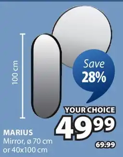 JYSK MARIUS Mirror offer