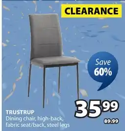 JYSK TRUSTRUP Dining chair offer