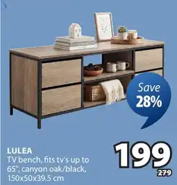 JYSK LULEA TV bench offer