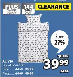 JYSK ALIVIA Duvet cover set offer