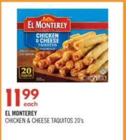 Shoppers Drug Mart EL MONTEREY CHICKEN & CHEESE TAQUITOS offer