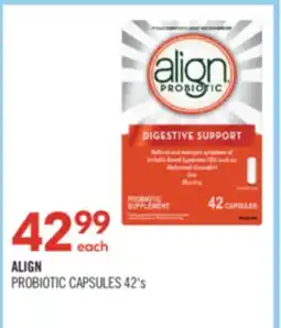 Shoppers Drug Mart ALIGN PROBIOTIC CAPSULES 42's offer