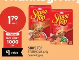 Shoppers Drug Mart STOVE TOP STUFFING MIX offer