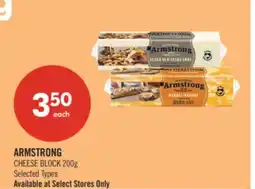 Shoppers Drug Mart ARMSTRONG CHEESE BLOCK offer