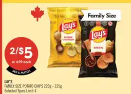 Shoppers Drug Mart LAY'S FAMILY SIZE POTATO CHIPS offer