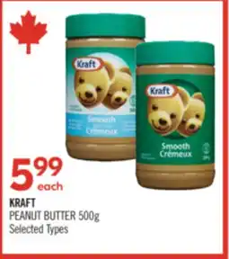 Shoppers Drug Mart KRAFT PEANUT BUTTER offer