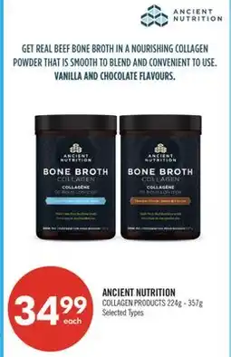Shoppers Drug Mart ANCIENT NUTRITION COLLAGEN PRODUCTS offer