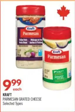Shoppers Drug Mart KRAFT PARMESAN GRATED CHEESE offer