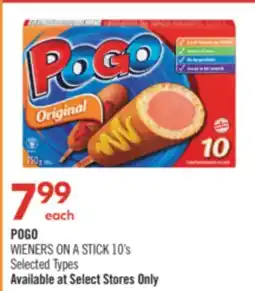 Shoppers Drug Mart POGO WIENERS ON A STICK offer