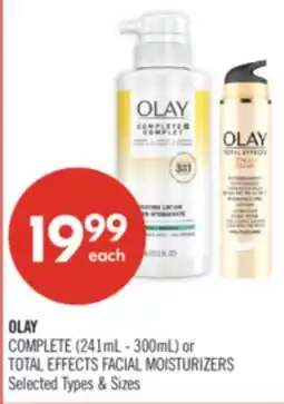 Shoppers Drug Mart OLAY COMPLETE (241mL - 300mL) or TOTAL EFFECTS FACIAL MOISTURIZERS offer