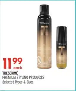 Shoppers Drug Mart TRESEMMÉ PREMIUM STYLING PRODUCTS offer